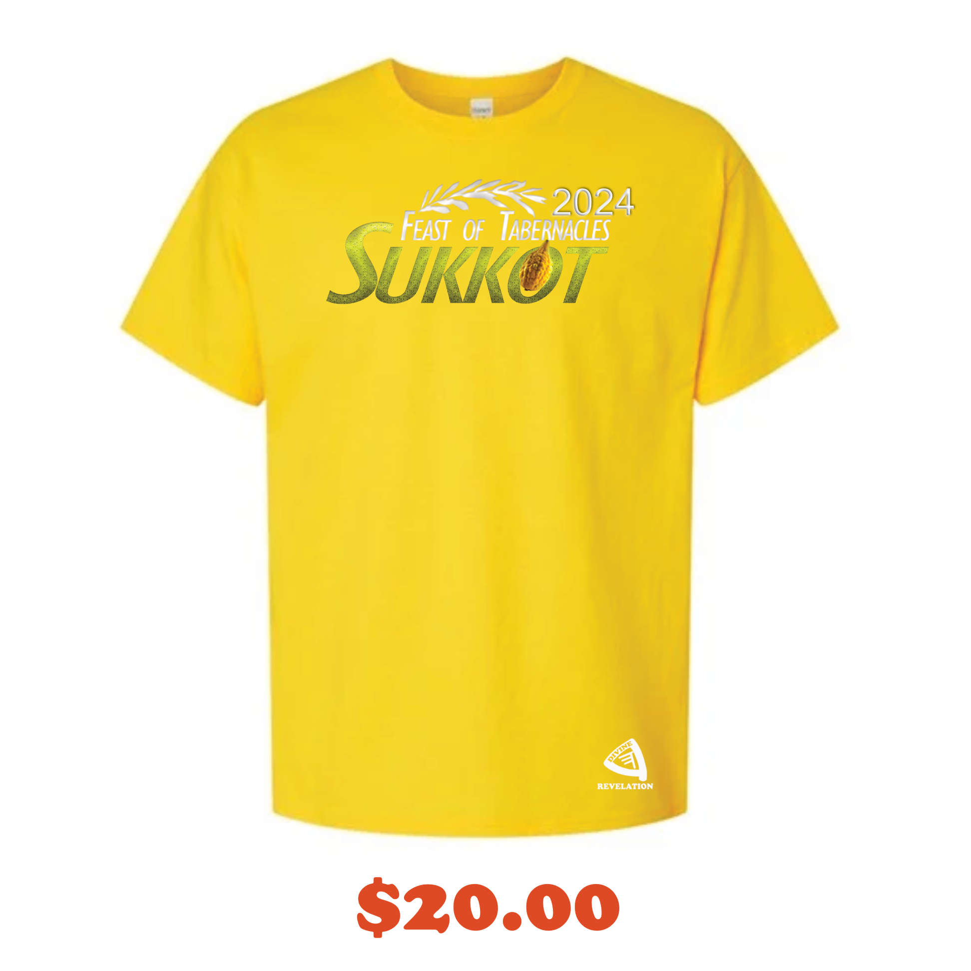 Order Your Official Sukkot 2024 Shirt (click on shirt) Image